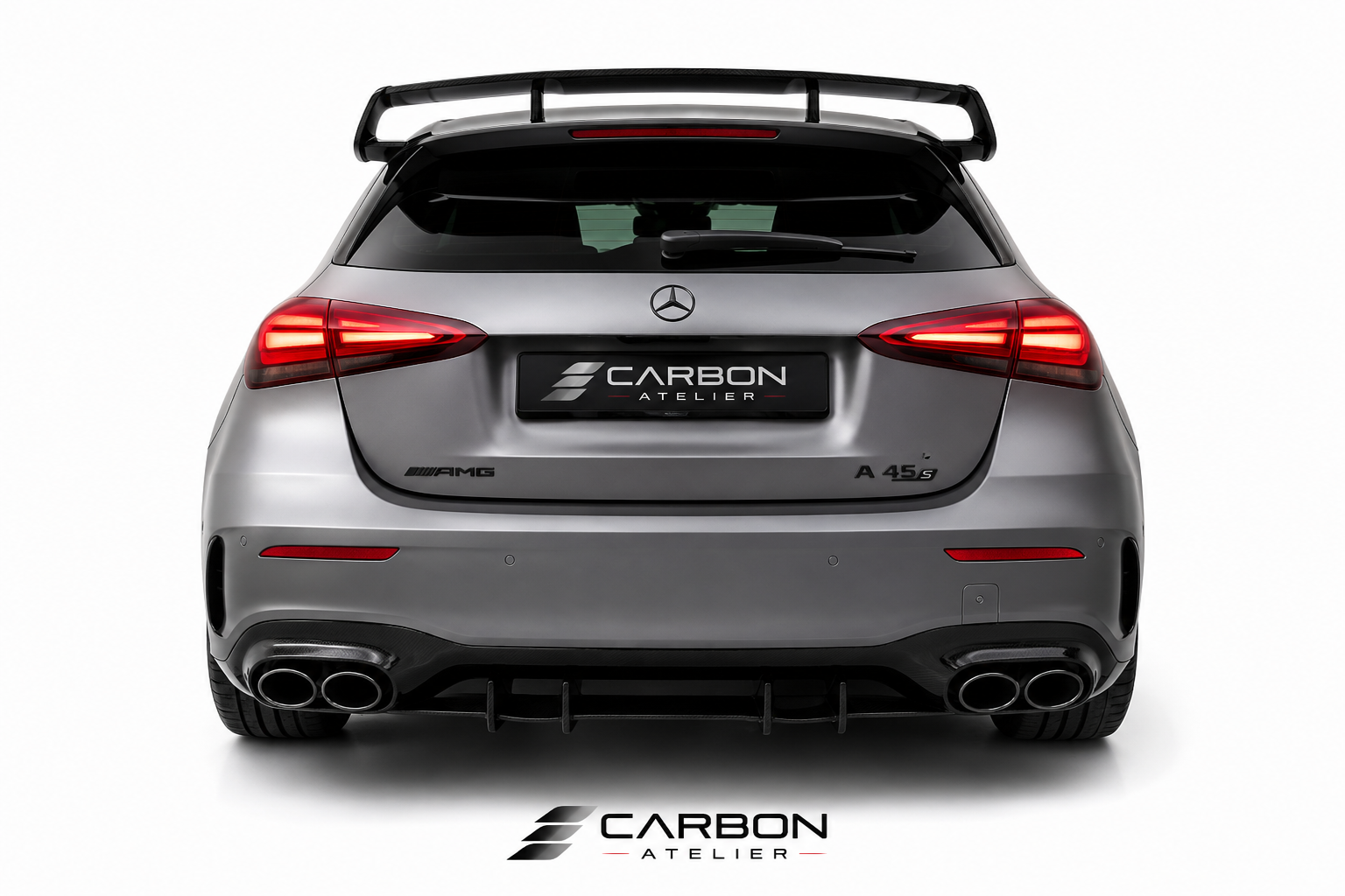 AMG-Inspired Rear Diffuser – Compatible with Mercedes A-Class W177 Facelift (2023–Present)