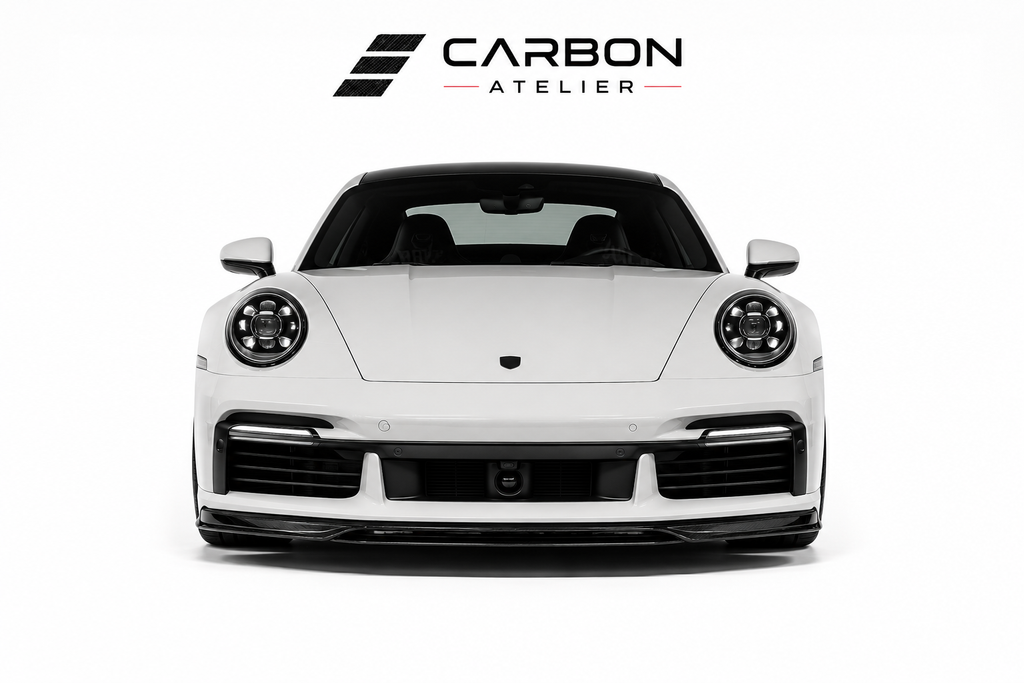 Carbon Fiber Front Lip Spoiler for Porsche 911 992 (2022+) – GT Style Performance Upgrade