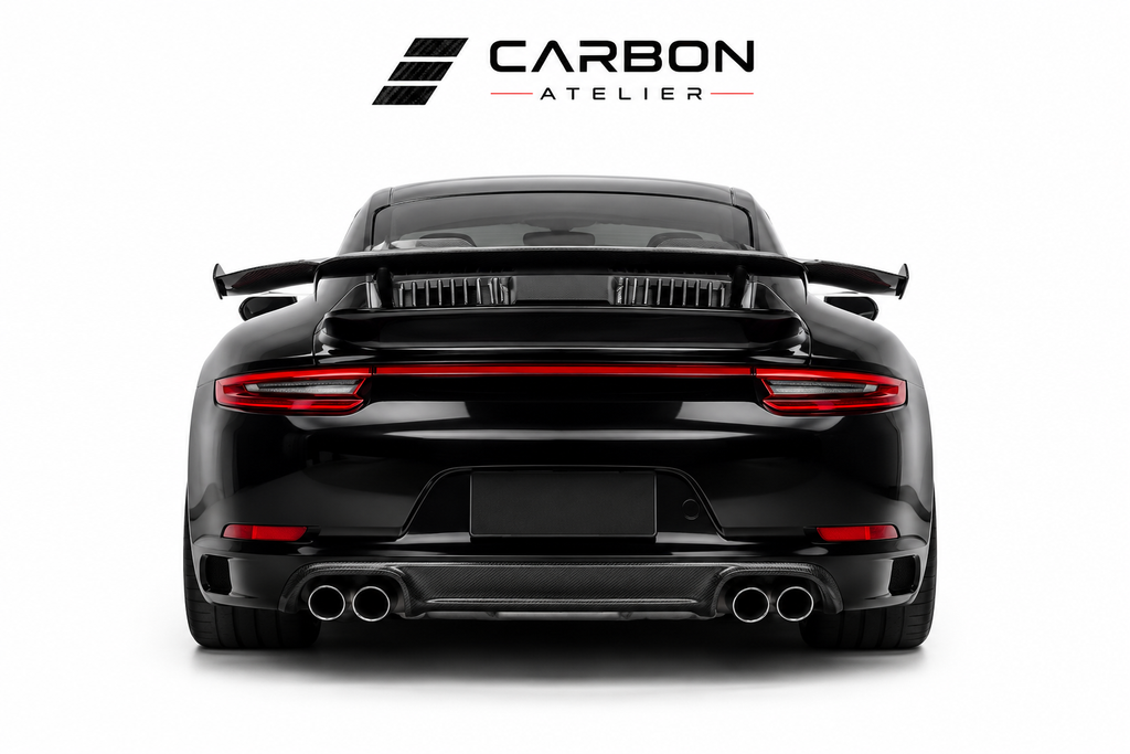 Carbon Fiber GT3 RS Style Rear Wing Spoiler for Porsche 911 991 (2012-2019) – Performance Upgrade