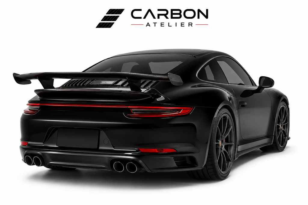 Carbon Fiber GT3 RS Style Rear Wing Spoiler for Porsche 911 991 (2012-2019) – Performance Upgrade