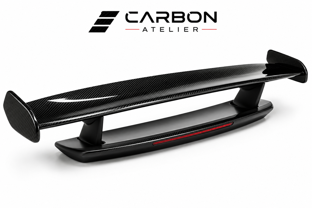 Carbon Fiber GT3 RS Style Rear Wing Spoiler for Porsche 911 991 (2012-2019) – Performance Upgrade