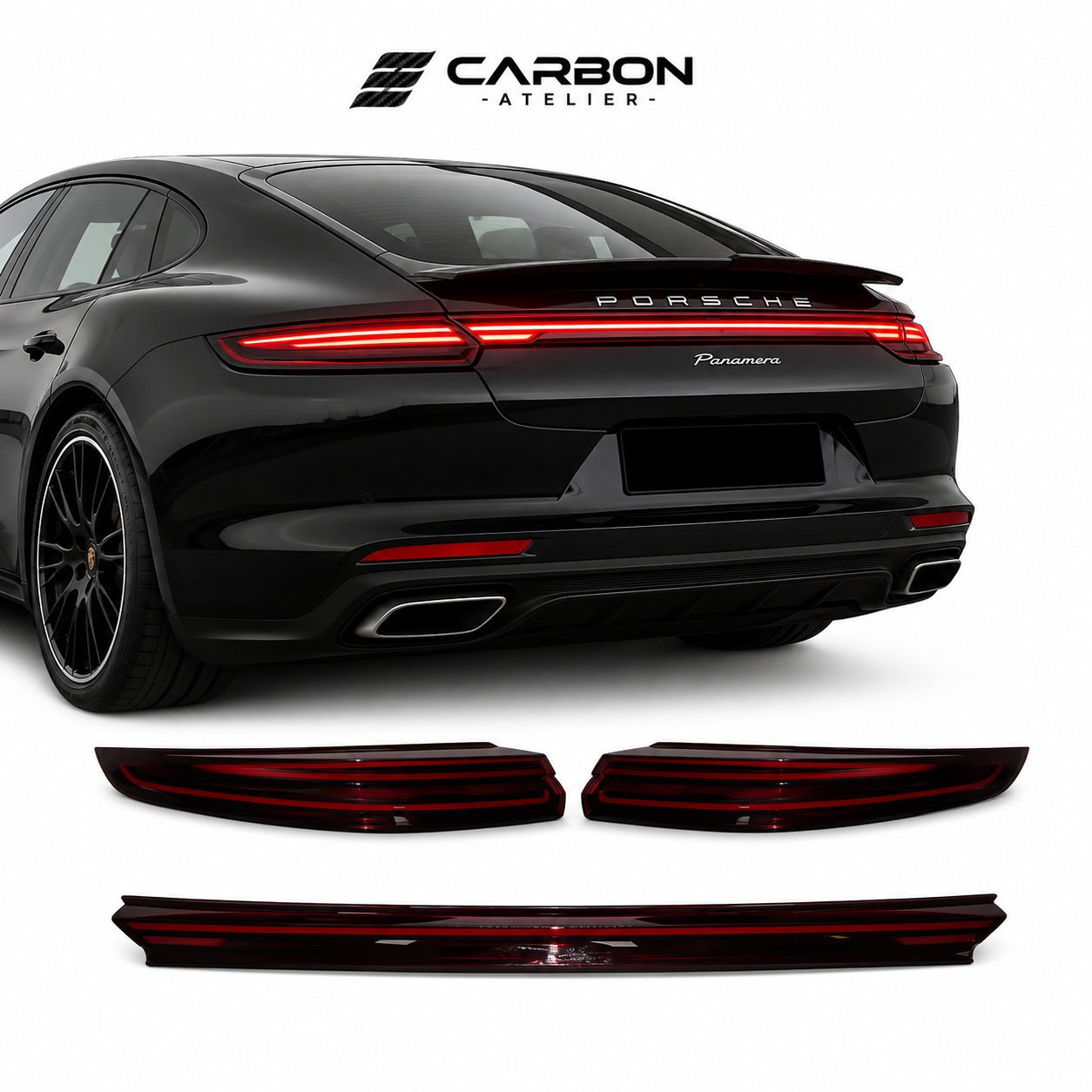 LED Full-Width Taillight Upgrade Kit for Porsche Panamera 970 (2010–2016) | Plug & Play Rear Light Conversion