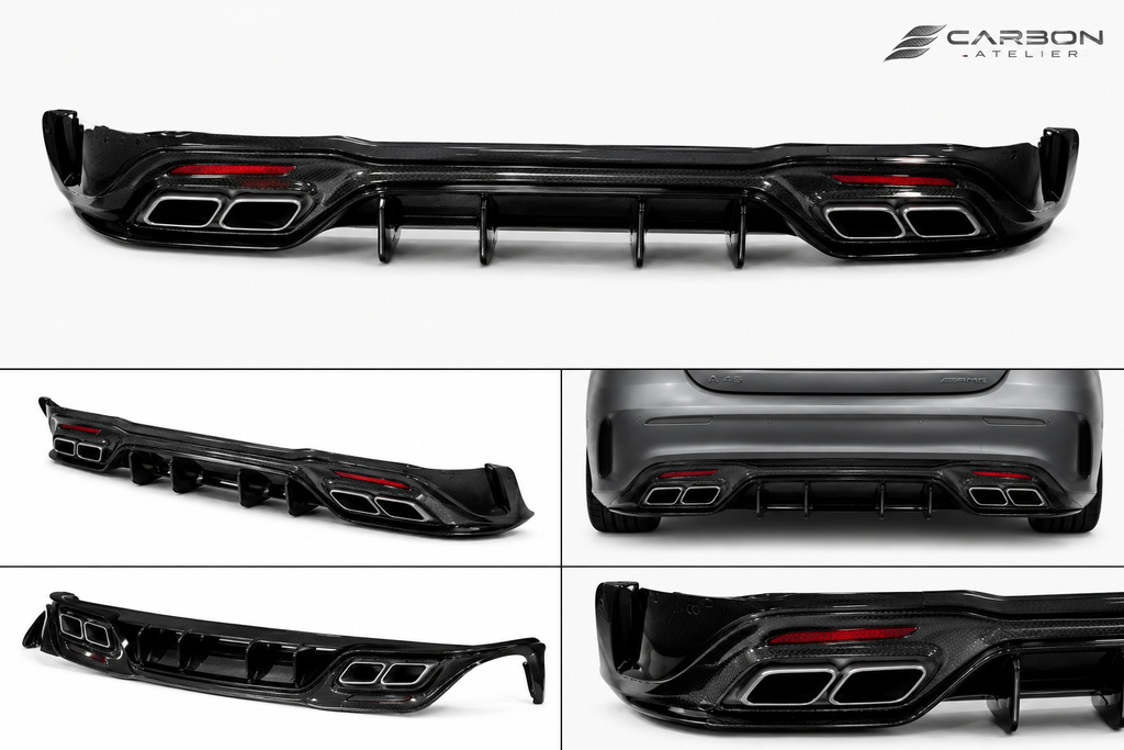 Performance Rear Diffuser for Mercedes A-Class W176 (2013–2018)