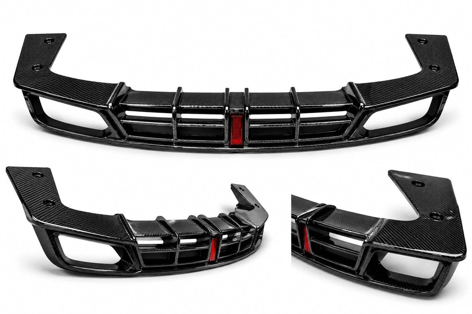 Carbon Fiber Styling Kit for Porsche Cayenne Coupe & GTS Coupe (2018–2023) | Front Lip, Rear Diffuser & Rear Spoiler
