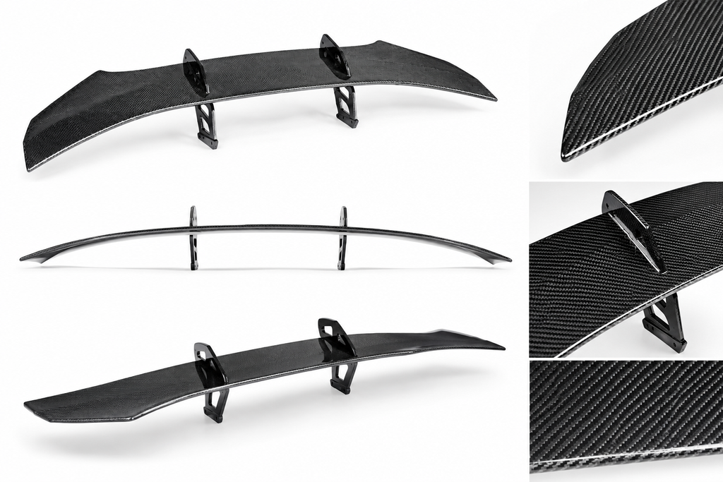 Dry Carbon Fiber Rear Diffuser & GT Wing Kit for Lamborghini Huracán EVO (2019–Present)