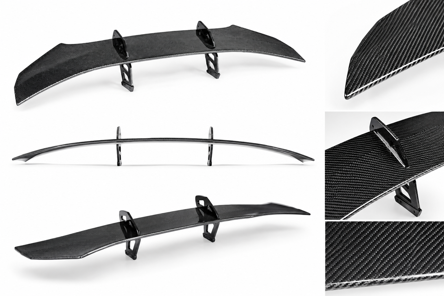 Dry Carbon Fiber Rear Diffuser & GT Wing Kit for Lamborghini Huracán EVO (2019–Present)