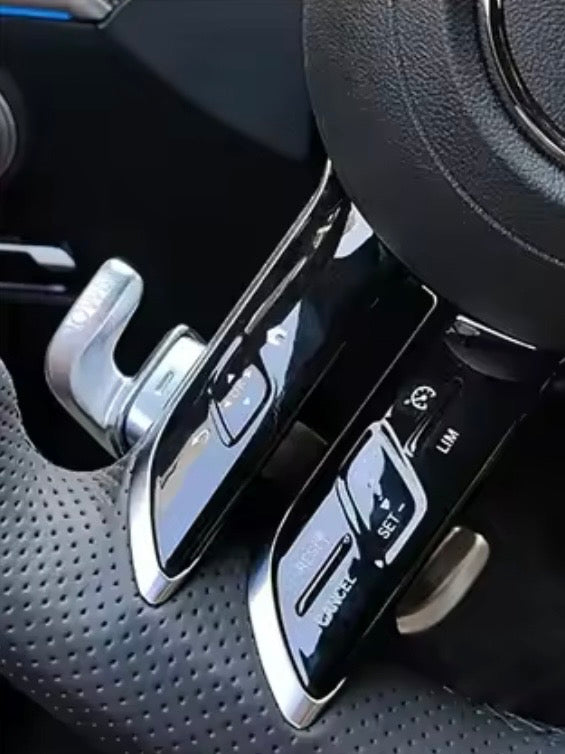 Carbon Fiber Paddle Shifter Extensions – Compatible with Select Mercedes Automatic