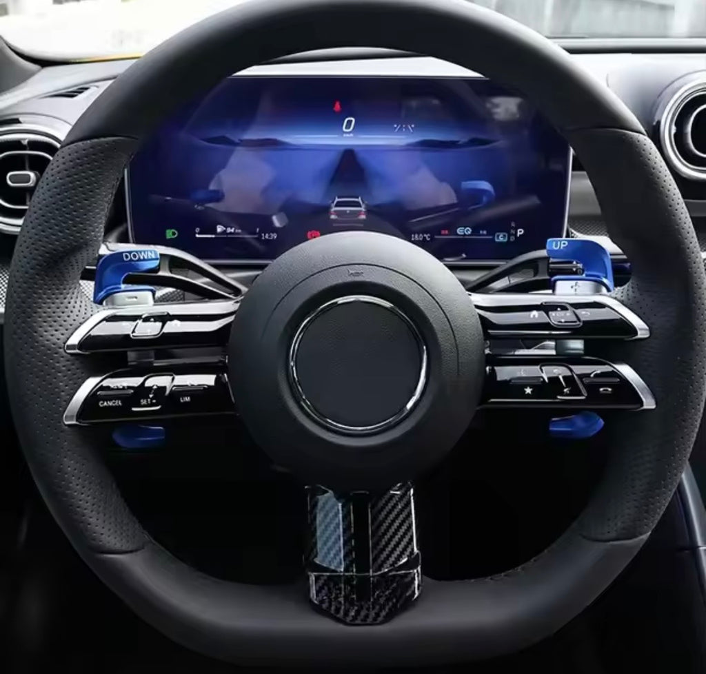 Carbon Fiber Paddle Shifter Extensions – Compatible with Select Mercedes Automatic